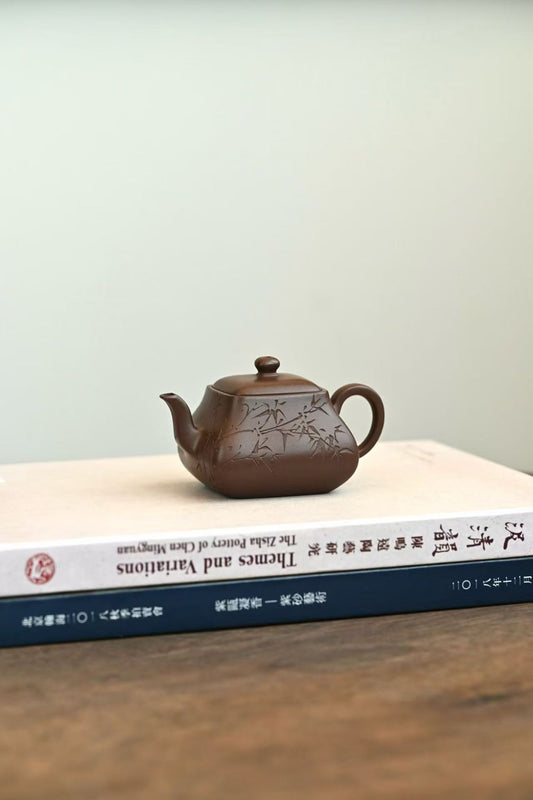 Fengliuzaixiang· Fully Handmade / Capacity: 130cc / Family-owned old purple clay