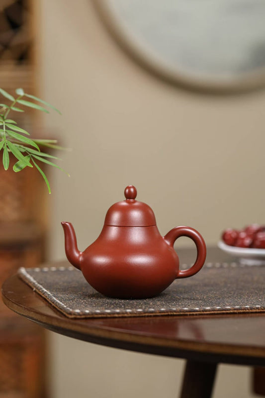 Xinpin❤️"Si Ting" Premium Red Clay Teapot,