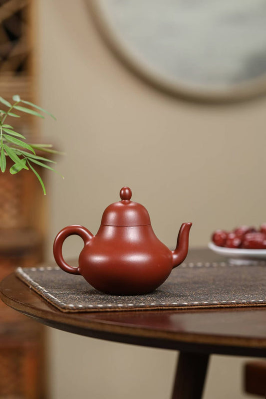 Xinpin❤️"Si Ting" Premium Red Clay Teapot,
